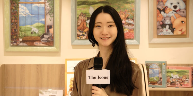 瓊瑤孫女陳可嘉。(攝影:梁軒綾;整理:梁軒綾、沈欣柏)