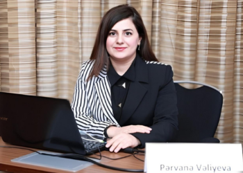 COP29 組委會成員兼國家委員會代表帕爾瓦內·瓦利耶娃。（圖：azertag）