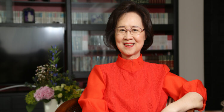 作家瓊瑤。（圖：怡人傳播）