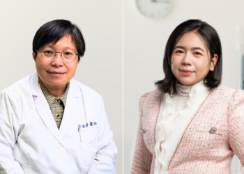 精神科醫師徐淑婷與花漾量子文化創辦人黃韶琴。（圖：黃韶琴）