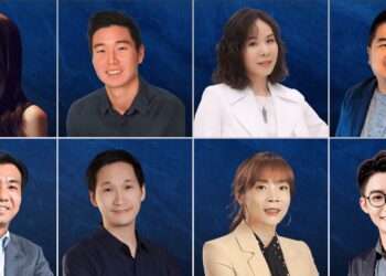 由上至下、由左至右為:劍橋大學永續領導力學院永續創新計畫總監 Viola Jardon、互助營造董事長特助林子程、展晟照明集團南區總經理黃真瑋、信昌機械廠營銷長奚仲豪、大瀚國際開發董事長蔡明瑋、劍橋大學臺灣校友會會長暨清華大學教授謝英哲、臺灣數位企業總會執行長王怡雯、《The Icons》執行長暨劍橋大學臺灣校友會秘書長許復。(圖:The Icons)