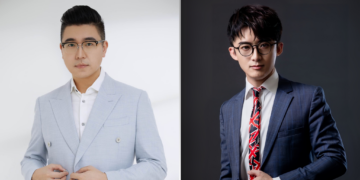 豹變 IP 創始人、豹變學院院長張大豆（左）與 The Icons Media Group 創始人許復（右）。（圖：The Icons）