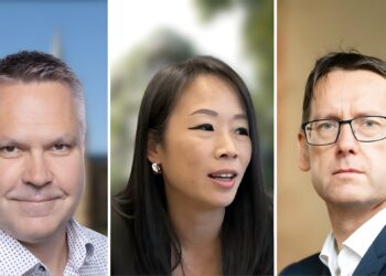 左起為劍橋大學永續領導學院高級總監 Sam Laakkonen、台灣國家實驗研究院台灣海洋科技研究中心副主任張美瑜博士,以及捷克先進晶片設計研究中心主任 Radek Holý 教授(Photography: The Icons)